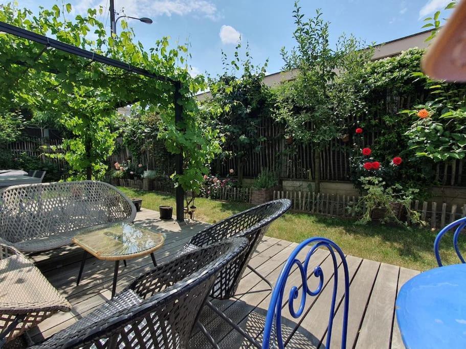 Appartement Dans Un Jardin Ginebra Exterior foto